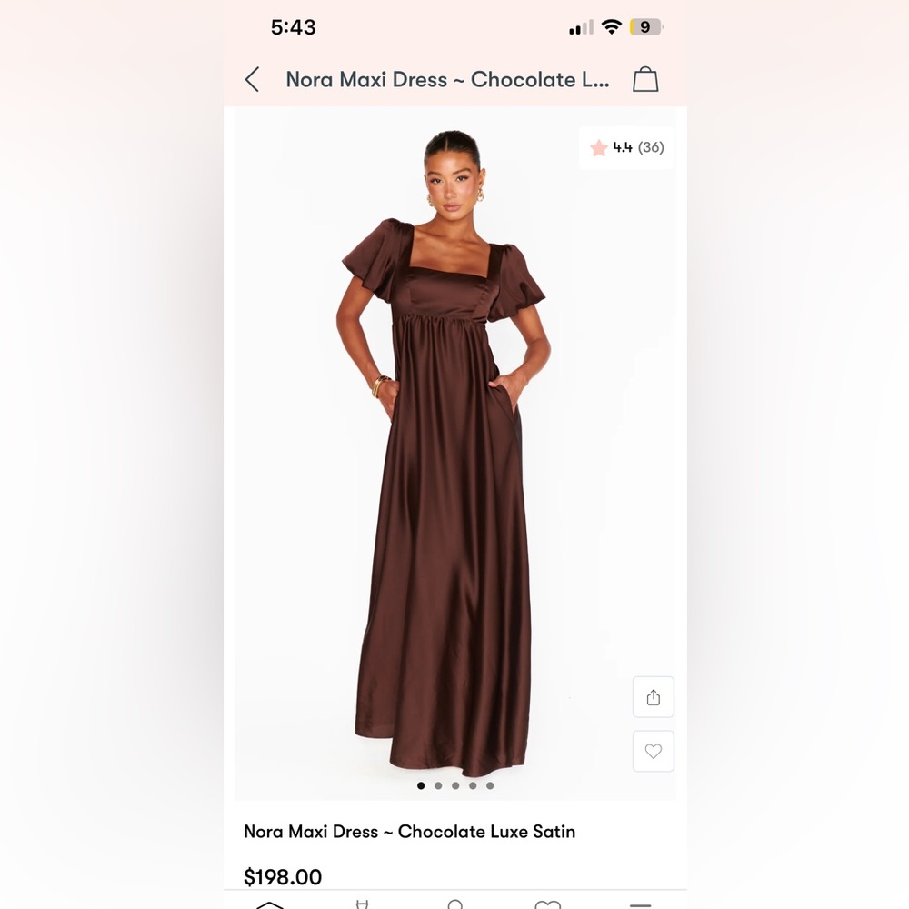 Show Me Your mumu Bridesmaid dress size small